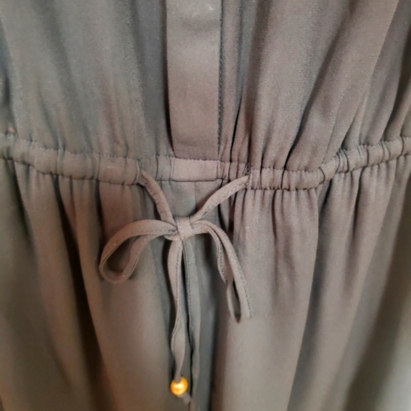 Daniel Rainn Black Sleeveless Lightweight Drawstring Romper, size S - Picture 5 of 9